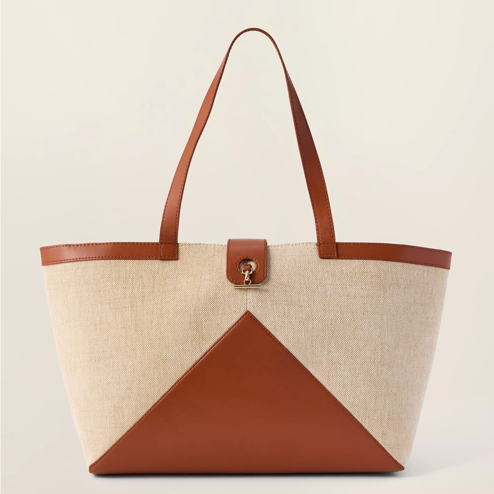 Ann Taylor Canvas Tote